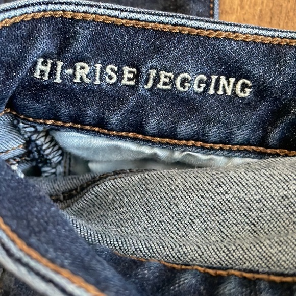 American Eagle super super stretch X high rise jegging size 2 regular med. wash - Picture 11 of 11
